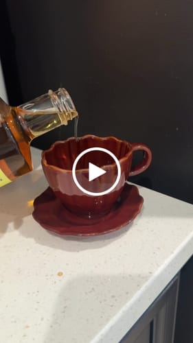 Customer video review of Almond Coffee Syrup