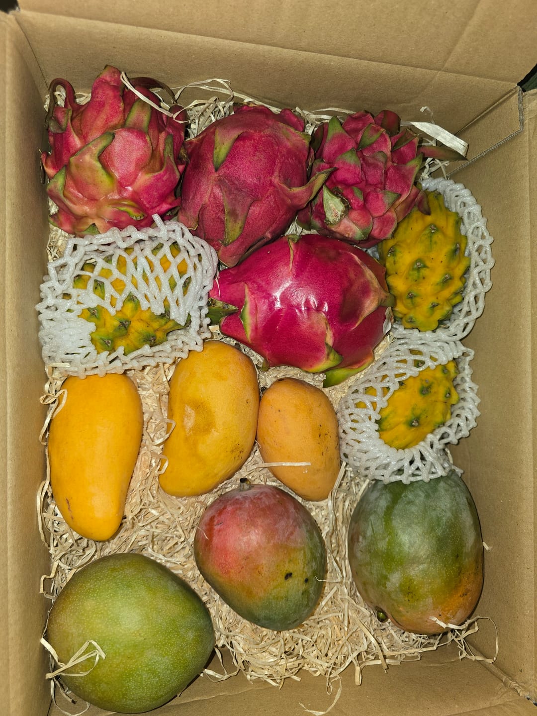 Customer photo review of Drachenfrüchte Trio Box Sonderaktion %