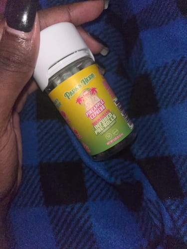 Customer photo review of INFUSED 5 PACK PINEAPPLE EXPRESS SATIVA