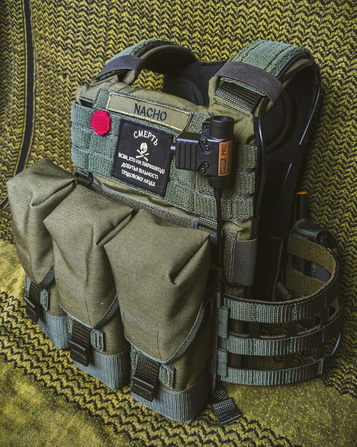 Customer photo review of Varjelus 3x2 AR15-AK placard