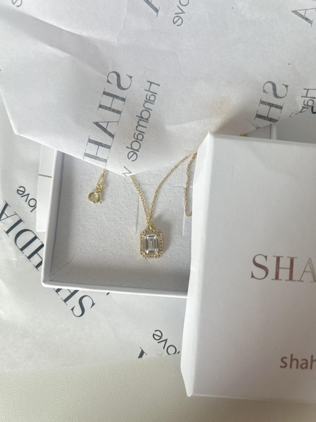 Customer photo review of Diamond Kette