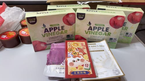 Customer photo review of Taiso Apple Cider Vinegar