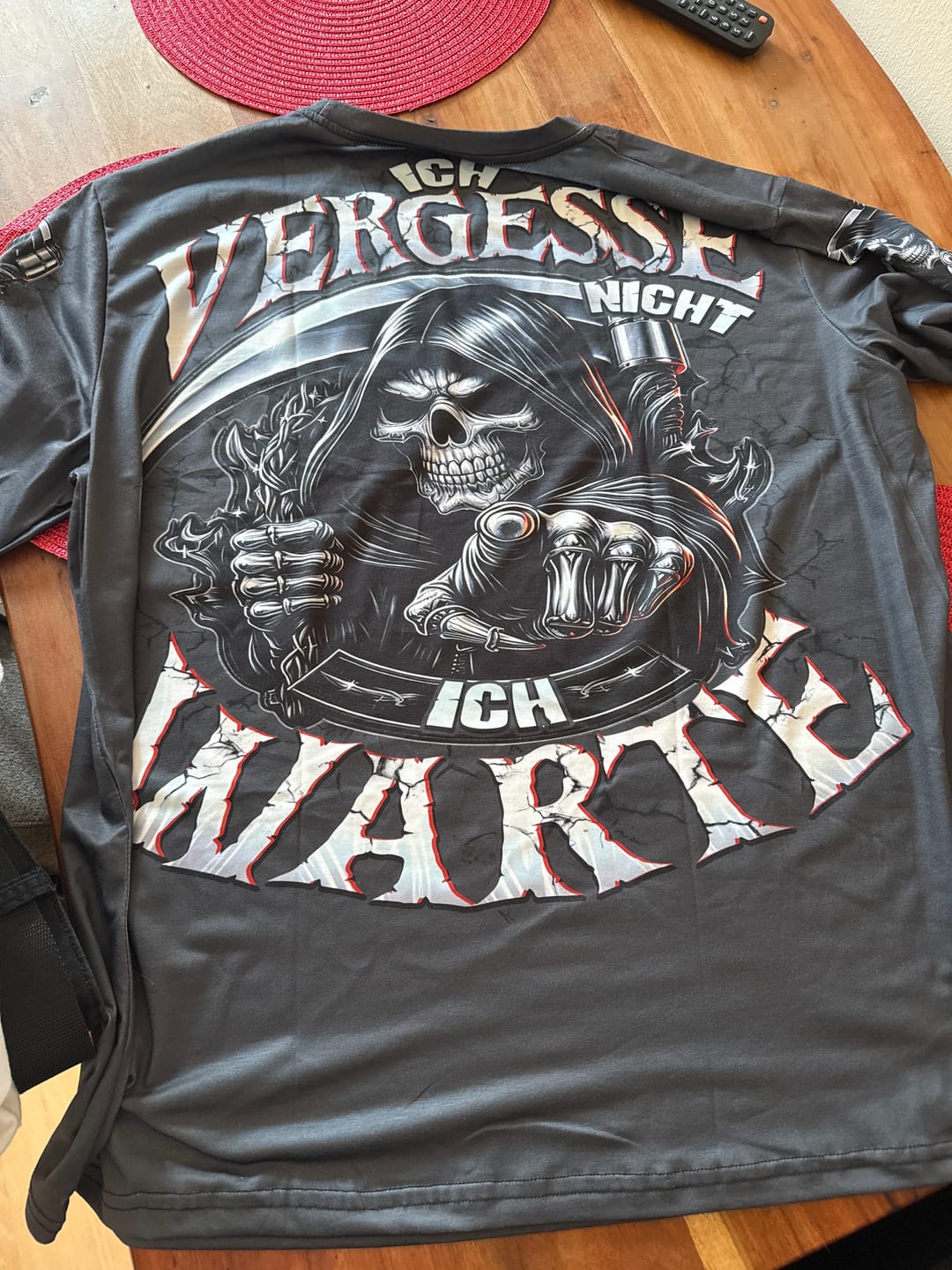 Customer photo review of ICH VERGESSE NICHT ICH WARTE VOLLSTÄNDIGER DRUCK - TYTD1209253
