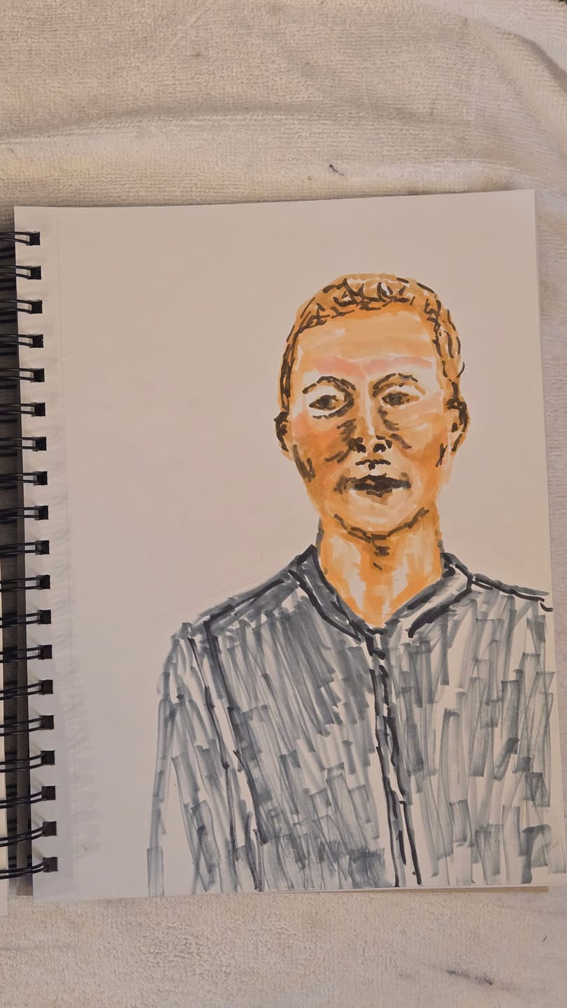 Customer photo review of Ohuhu Bleedproof Double-Sided Marker Pad, Spiral-Bound