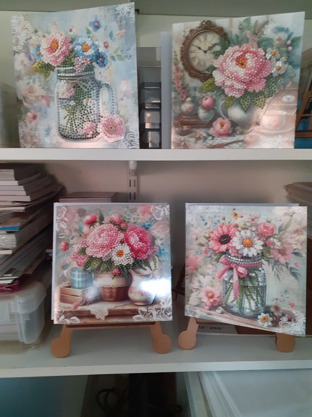 Customer photo review of Vintage Summer Collection Card Making Kit x 24 Cards