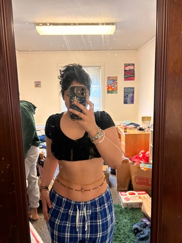 Customer photo review of *BEST SELLER* Caramel African Waist Beads- Select 5 for 50% OFF