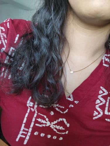 Customer photo review of Stone & Strand Necklace