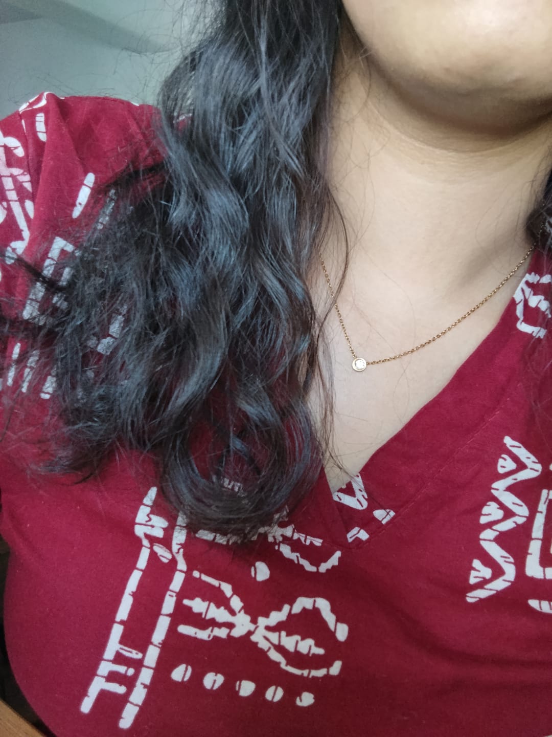 Customer photo review of Stone & Strand Necklace