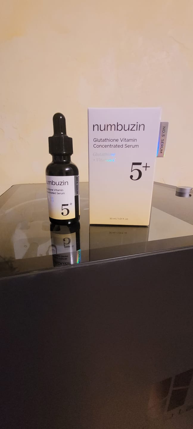 Customer photo review of Koncentrēts vitamīniem bagāts serums Numbuzin No.5 Vitamin Concentrated Serum