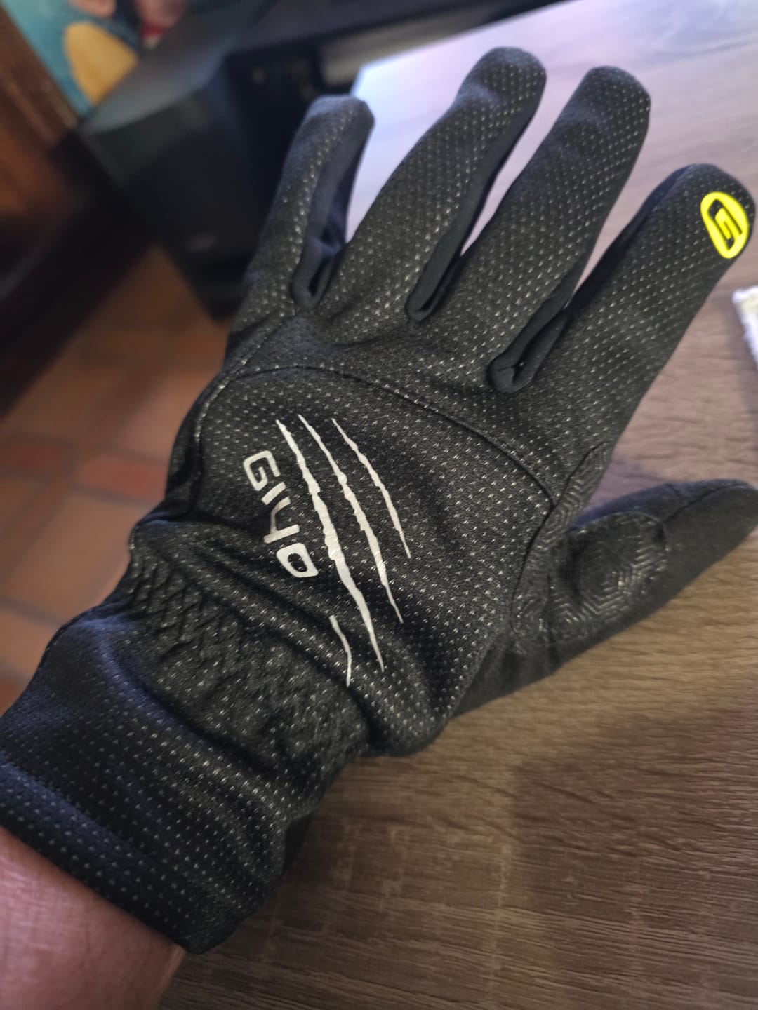 Customer photo review of Gants Vélo Hiver - Thermosport