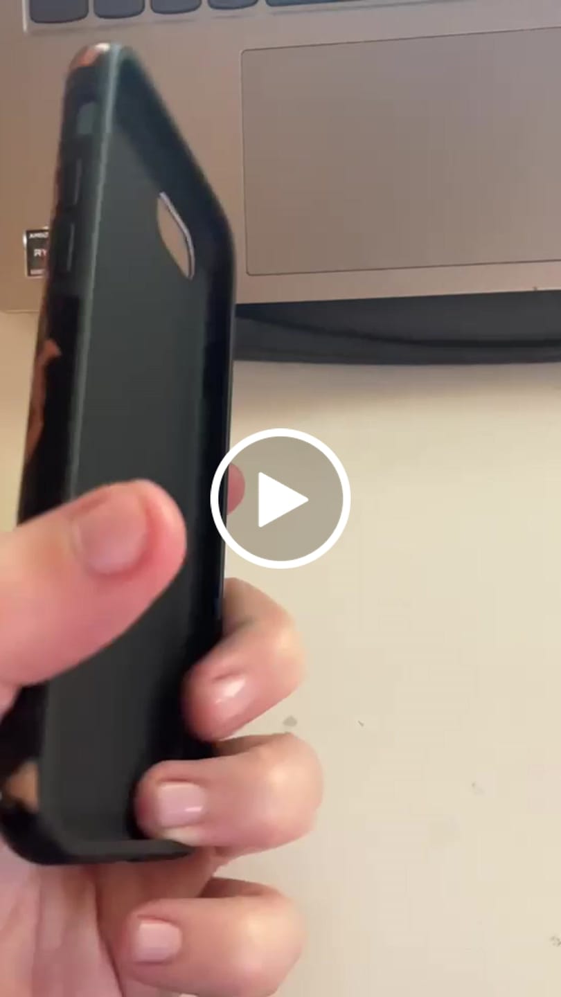 Customer video review of Tortoise Chic - Tough Phone Case