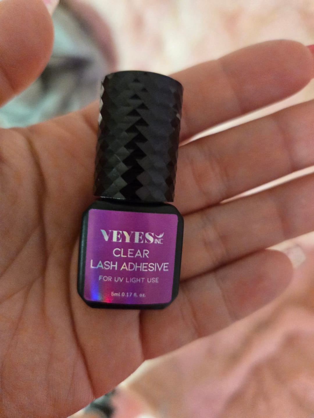 Customer photo review of Extra Strong - Lash Extension Glue