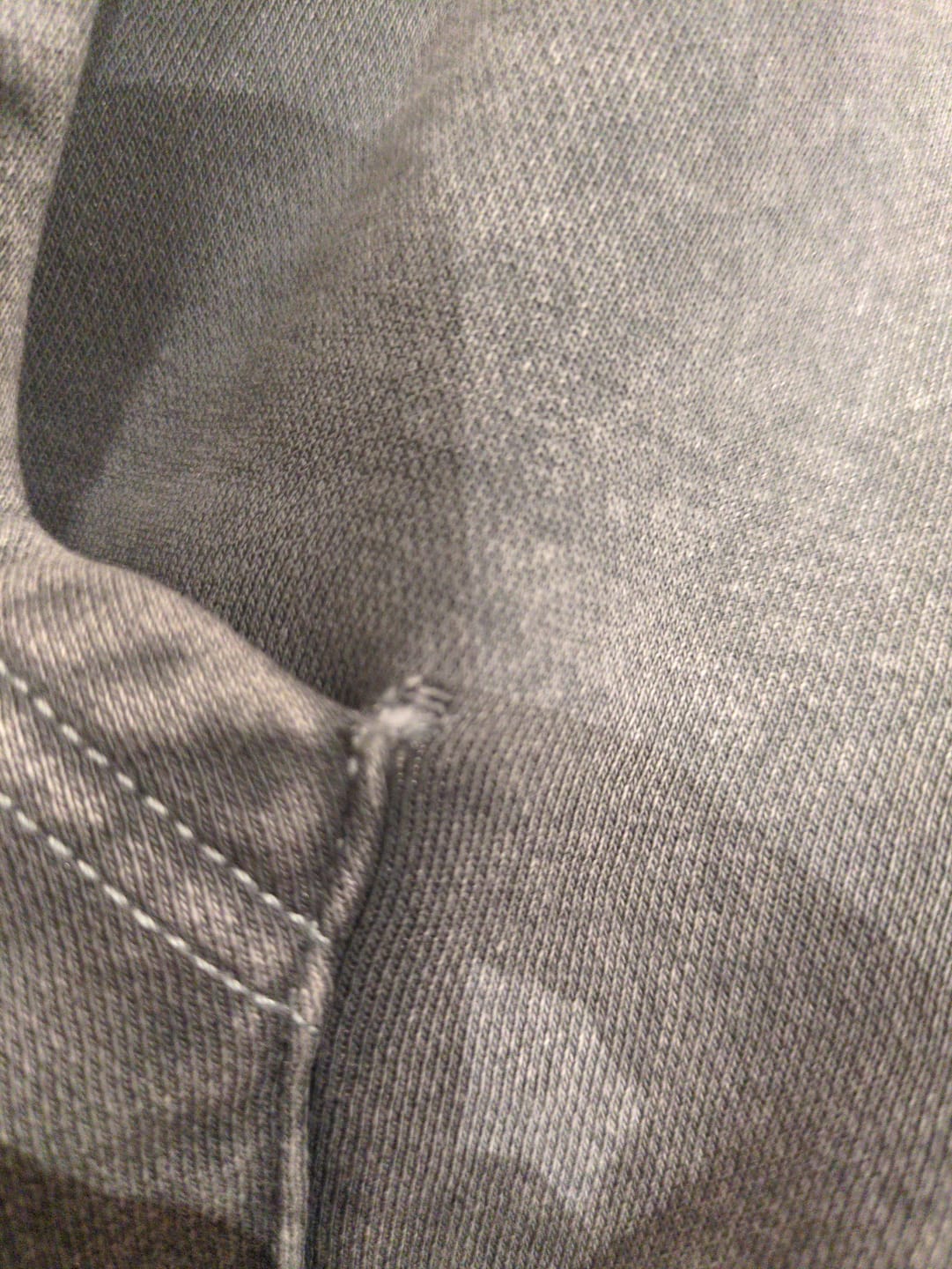 Customer photo review of Blue Diamond Acid Wash Hoodie