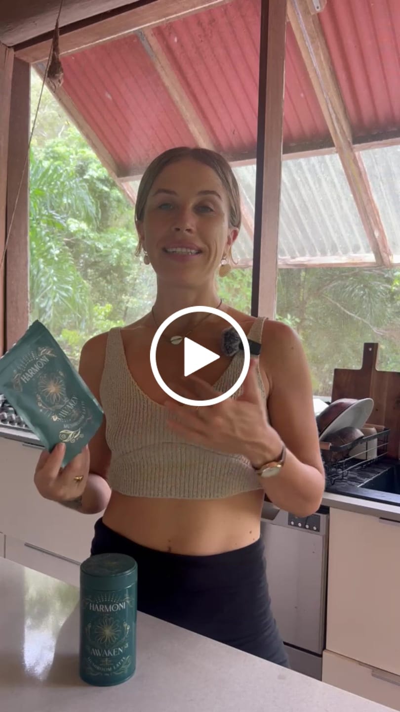 Customer video review of AWAKEN Mushroom Latte for Clarity & Focus