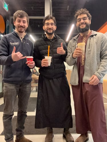 Customer photo review of Emirati Thobe Embroidered - Sea Blue