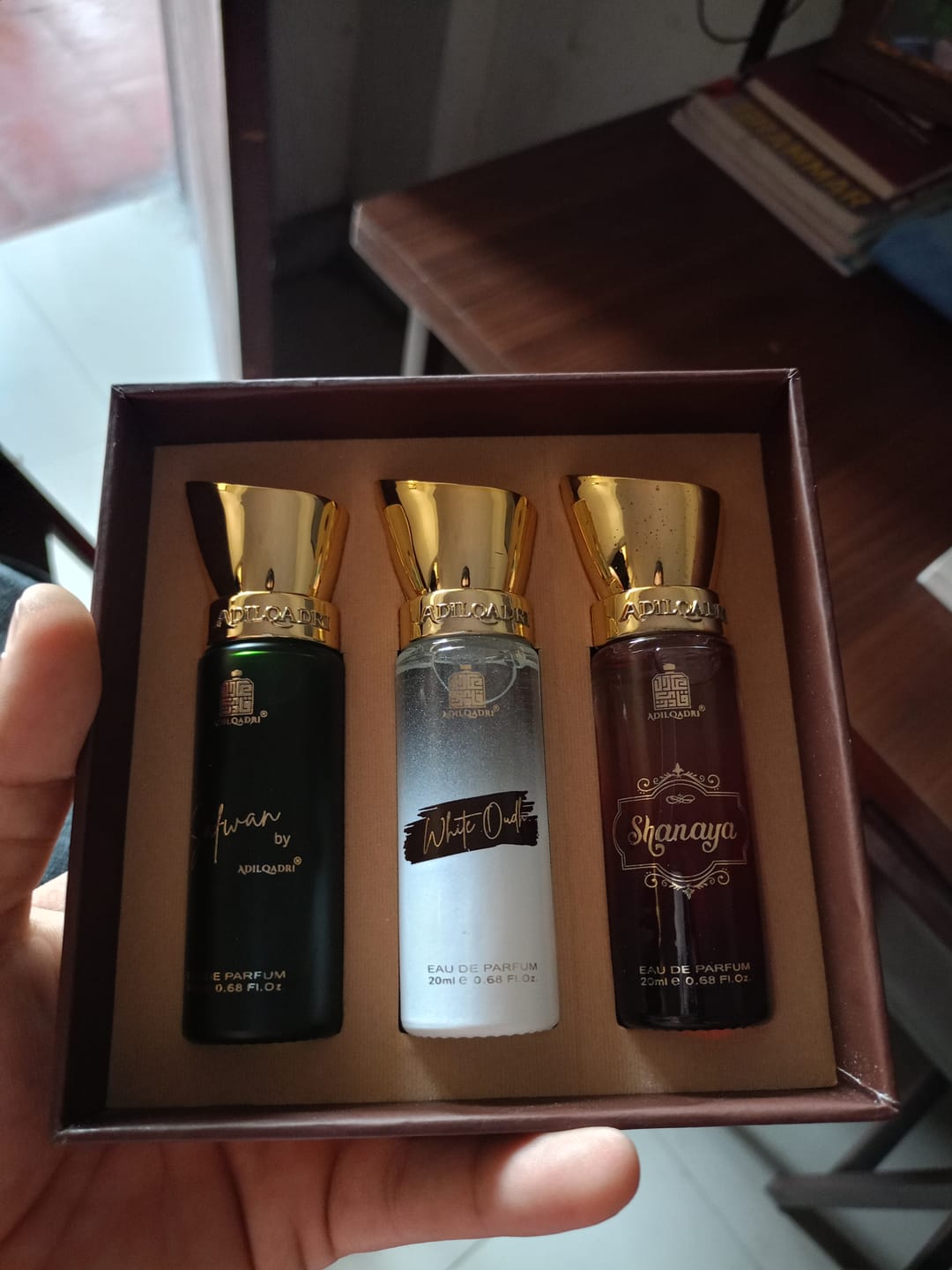 Customer photo review of Captivating Trio 3 Pcs Set Of Premium Perfume Spray