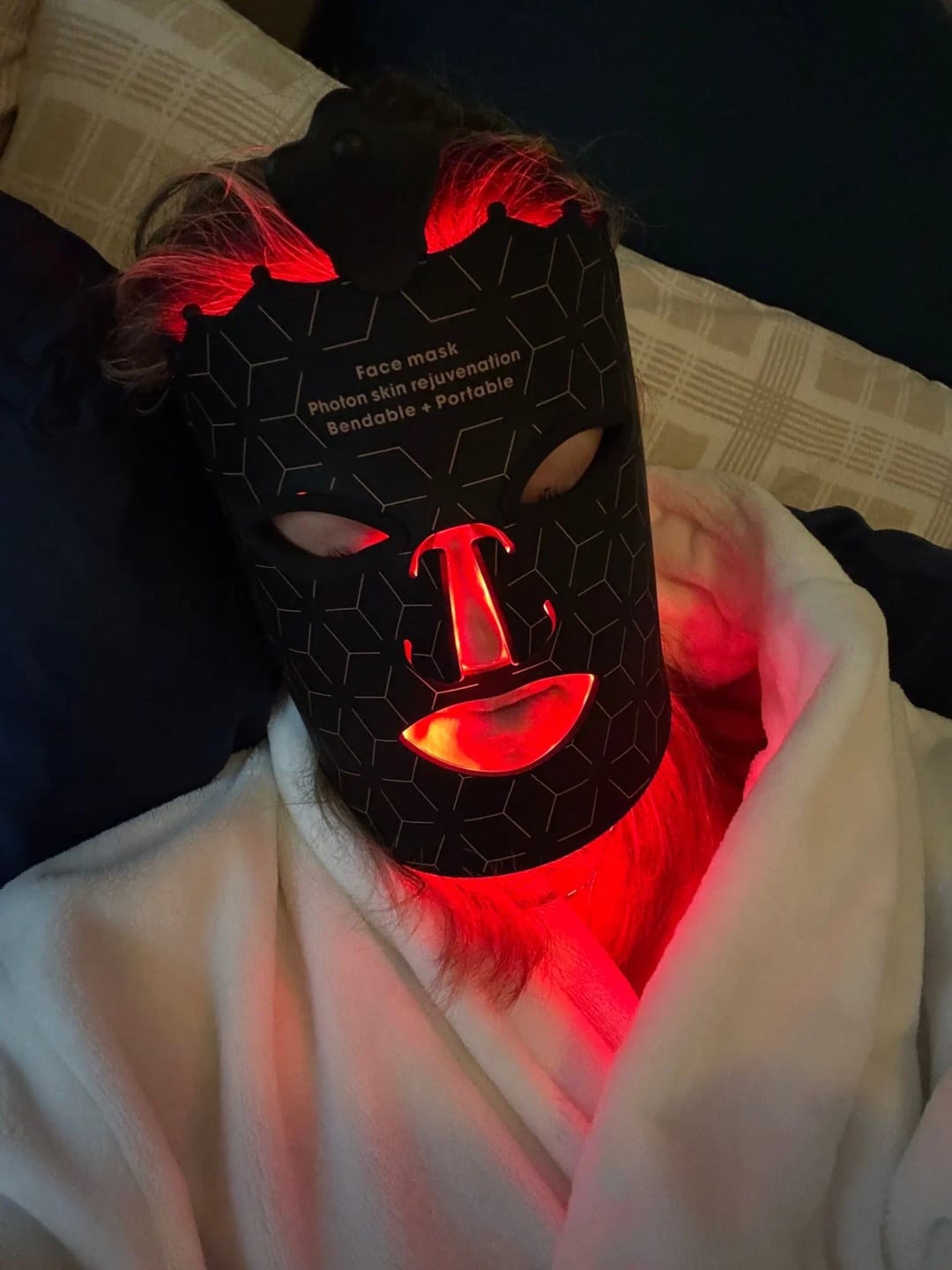 Customer photo review of LUMERA LED Gesichtsmaske