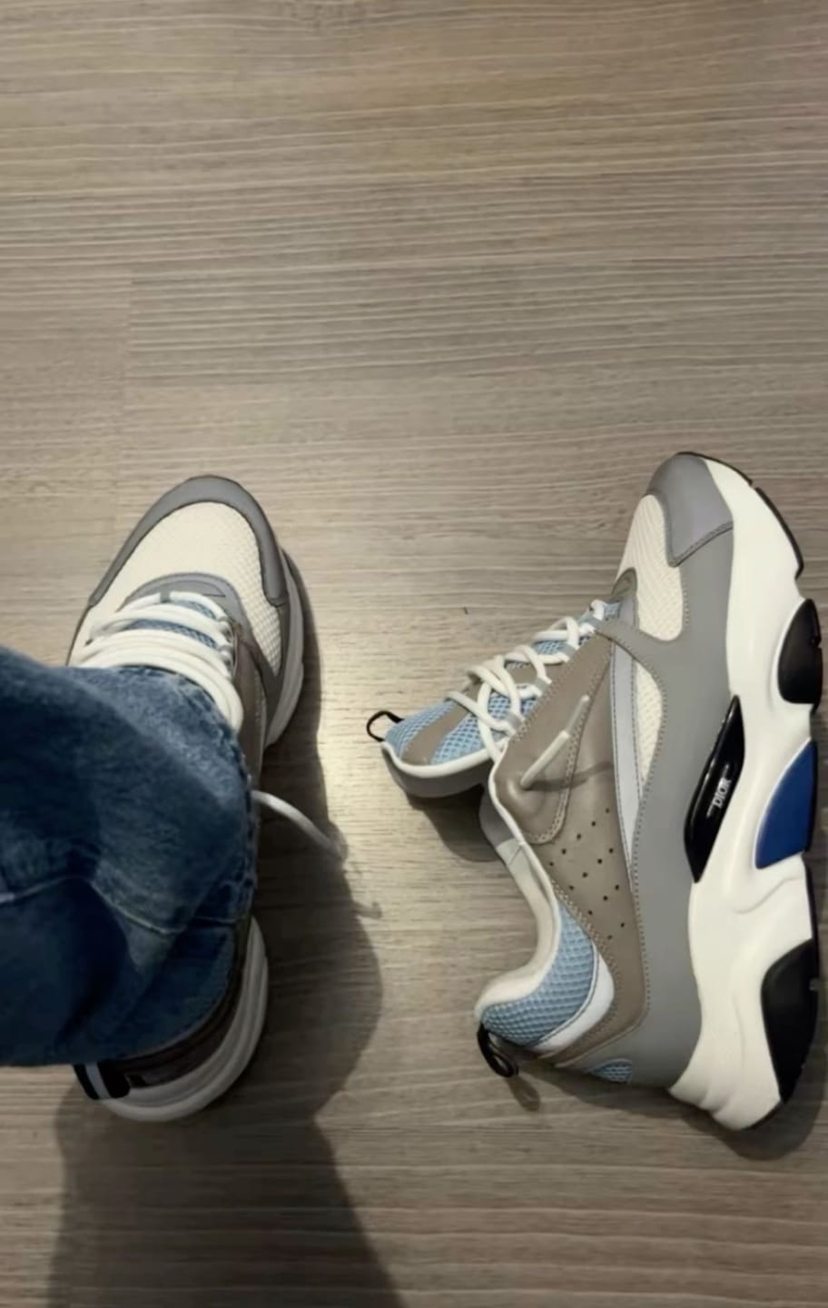 Customer photo review of Dior B22 Grey & Blue