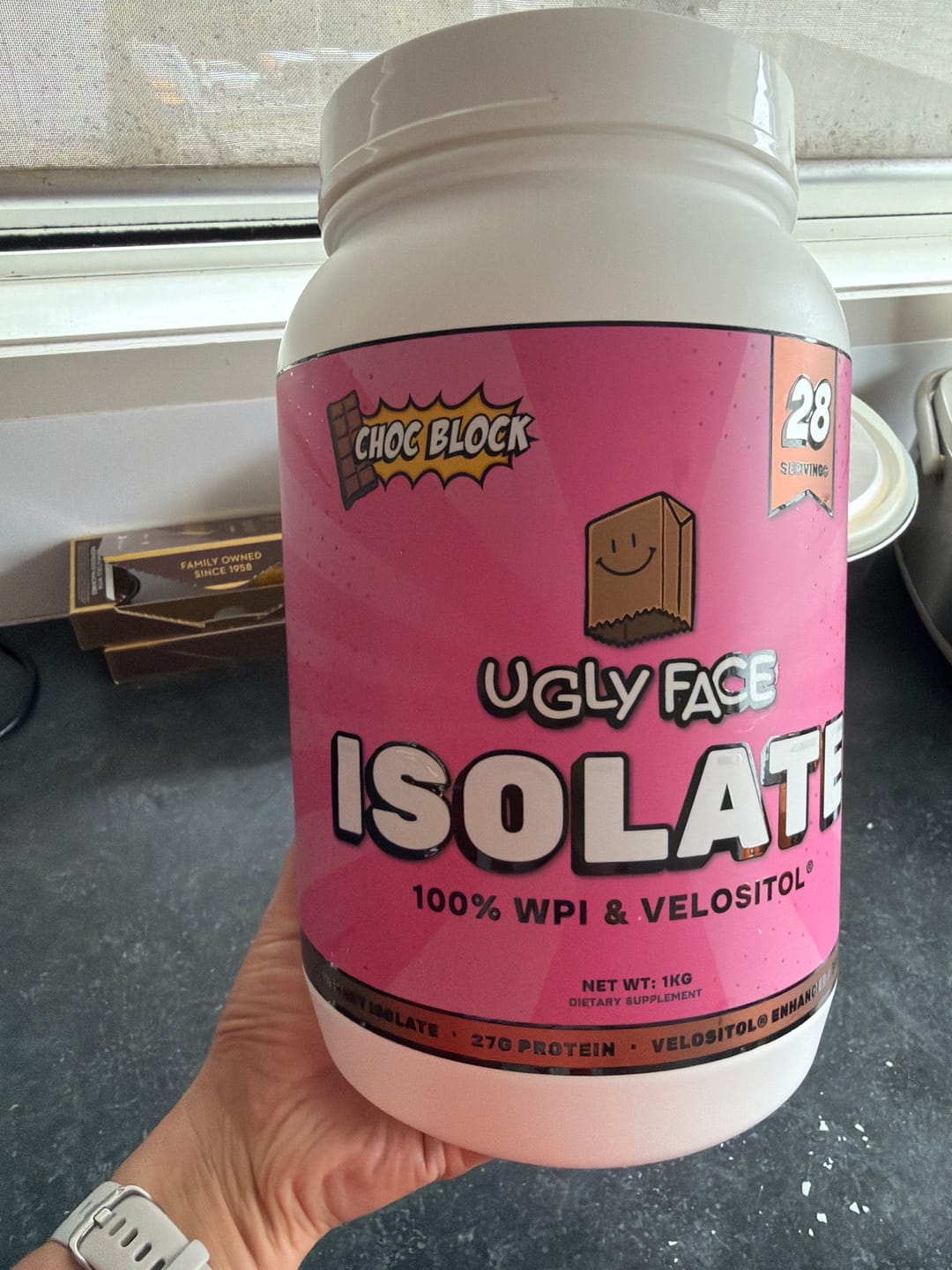 Customer photo review of UGLYFACE®  ISOLATE PROTEIN V2.0