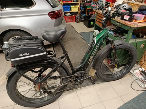 Customer photo review of Lankeleisi MG600 Plus 2025 Version 26" Fat Bike 960Wh All Terrain SUV E-Bike with Torque Sensor 48V 20Ah Battery  [Pre-order]