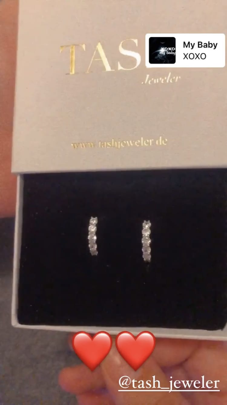 Customer photo review of Stone Creolen