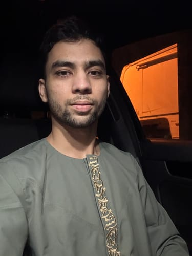 Customer photo review of Emirati Thobe Embroidered - olive grey