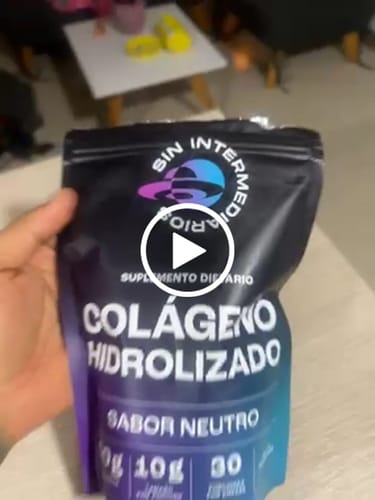 Customer video review of Colágeno Hidrolizado