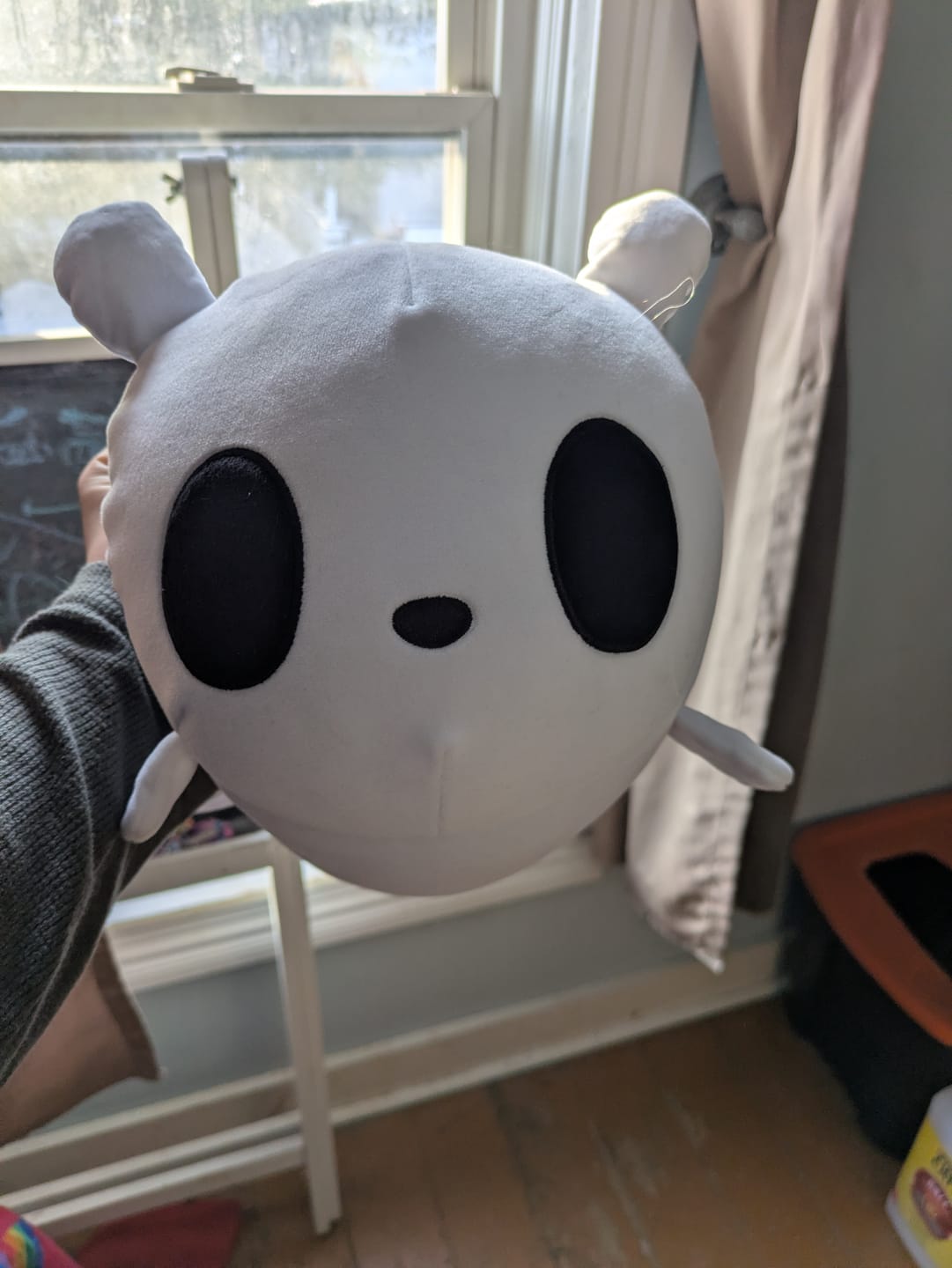 Customer photo review of Rain World - Survivor Slugcat Pillow Plush