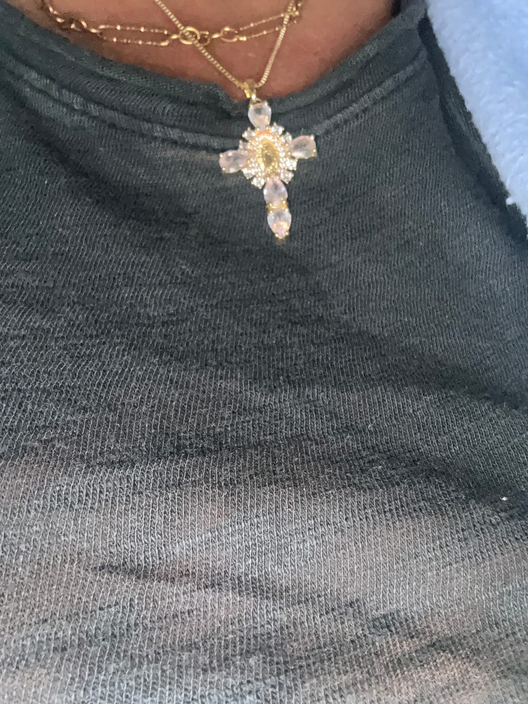 Customer photo review of Valerie® Virgin Mary Cross Pendants (Bundle)