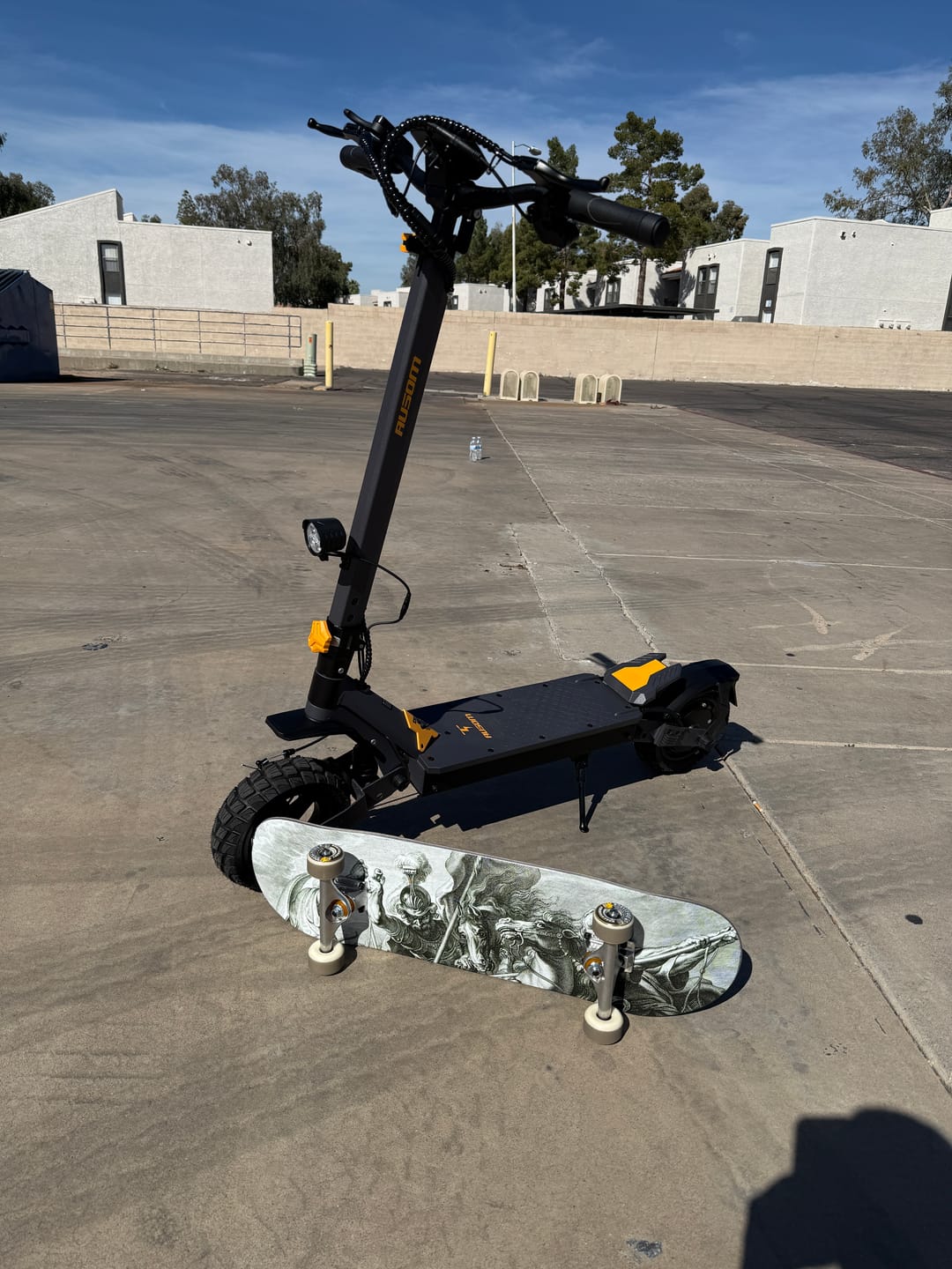 Customer photo review of Ausom L1 Electric Scooter