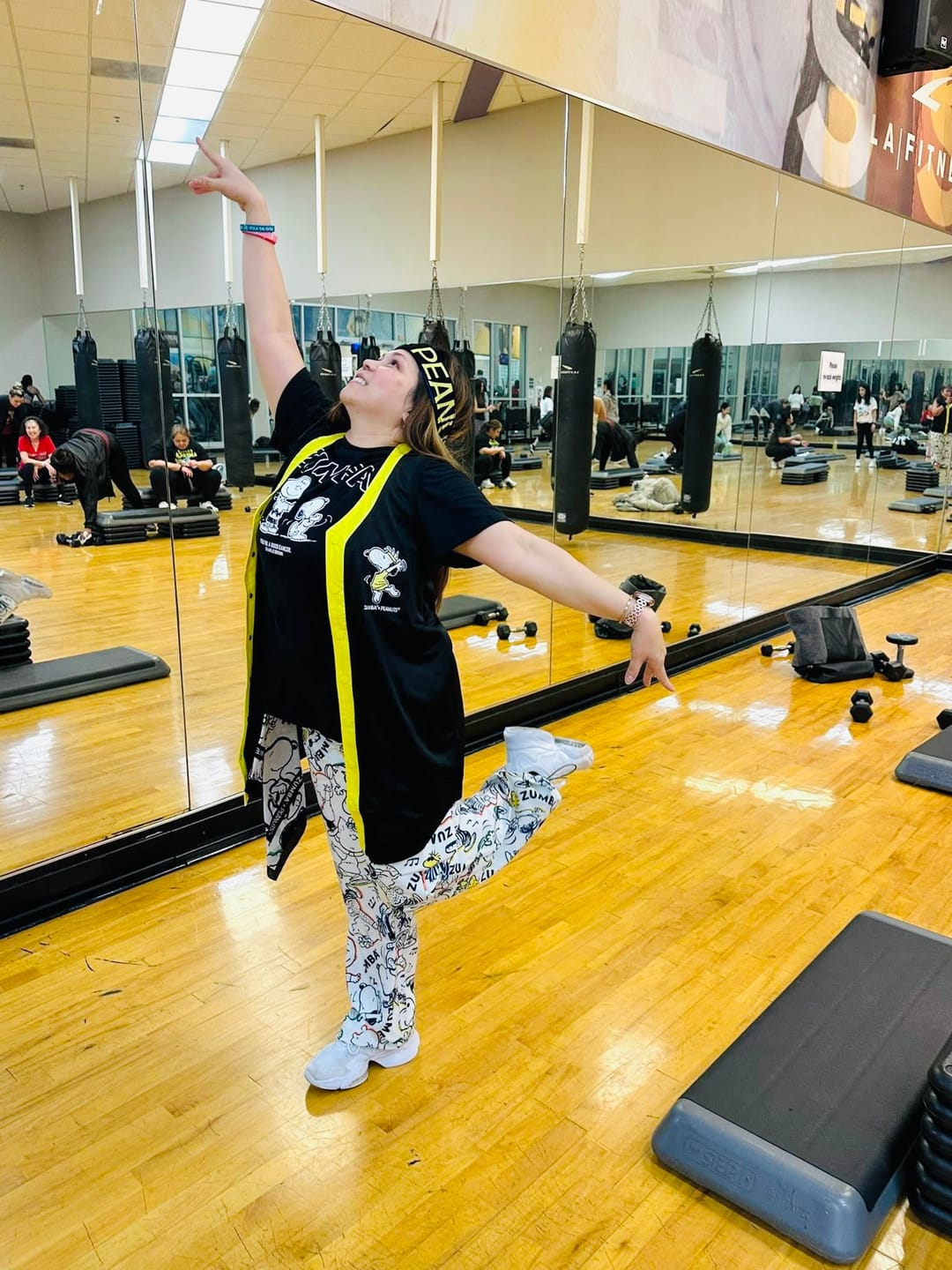 Customer photo review of Zumba Air Stomp Remix II - White