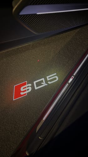 Customer photo review of AUDI DOOR LIGHTS