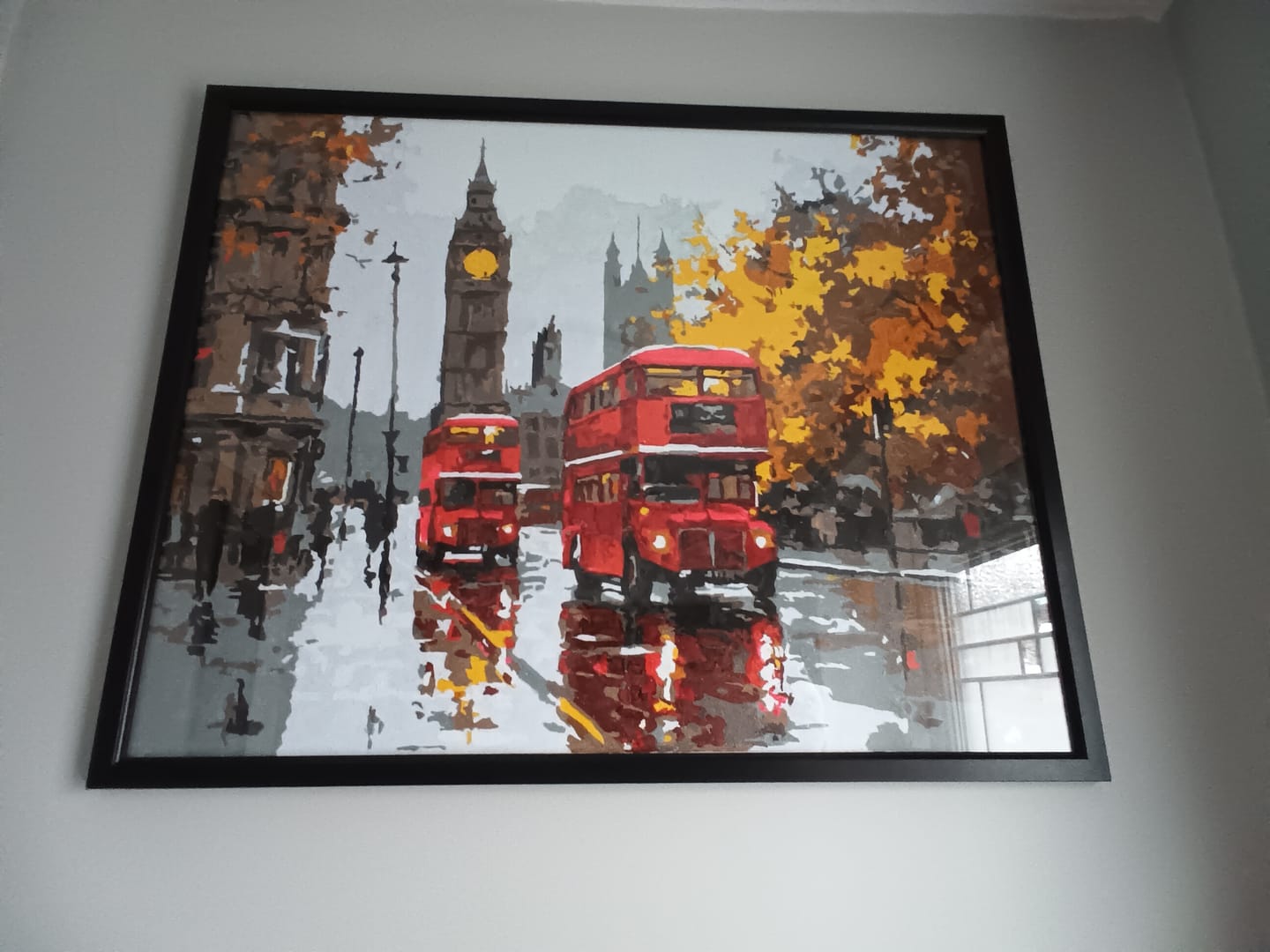 Customer photo review of Timeless London | Paint by Number