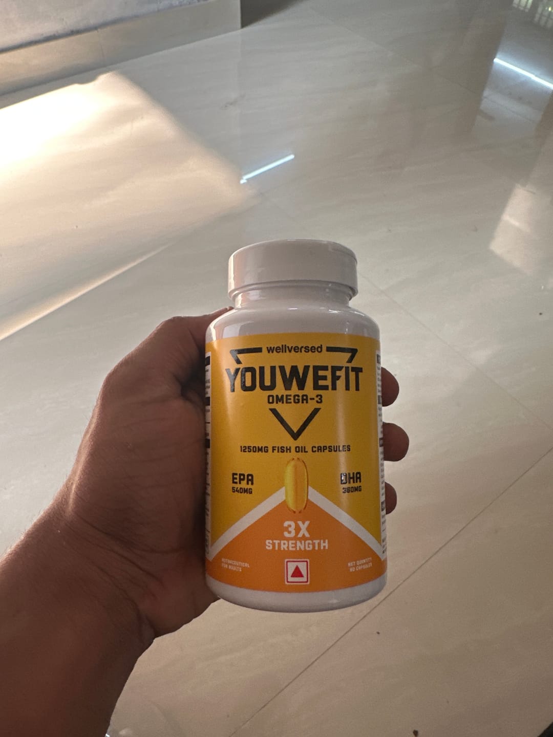 Customer photo review of YouWeFit Omega-3 Fish Oil (30 Capsules), 1250mg