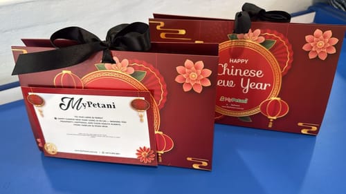 Customer photo review of CNY 2026: Noble Horse CNY Gift Pouch