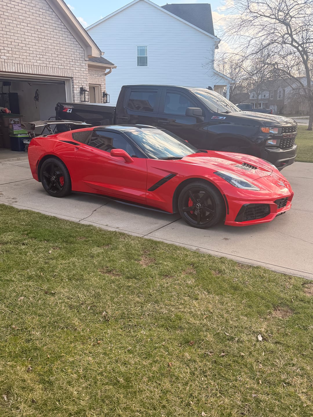 Customer photo review of Corvette C7 ZR1 ZTK Conversion Rear Spoiler High Wing