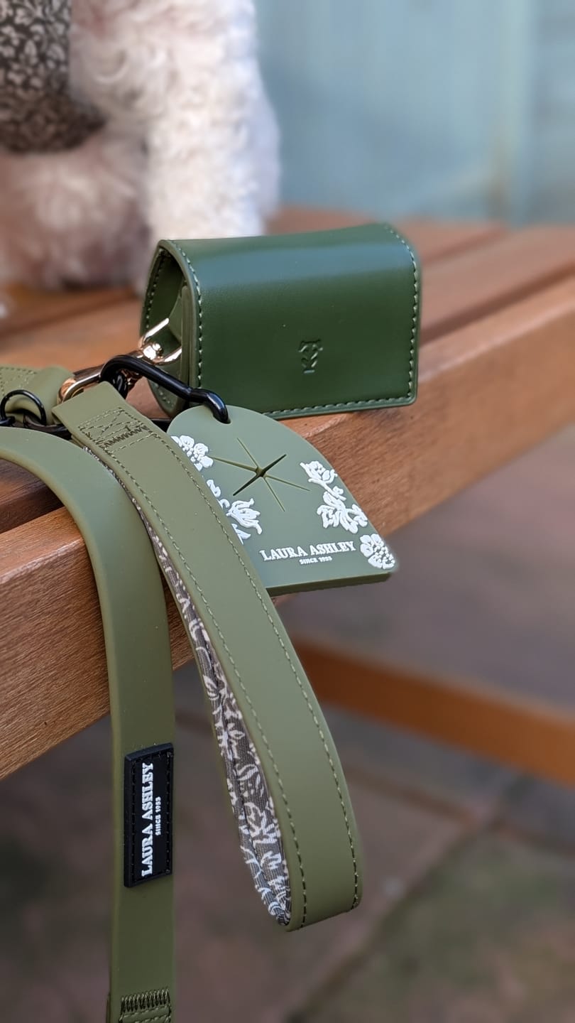 Customer photo review of Olive Poop Bag Holder