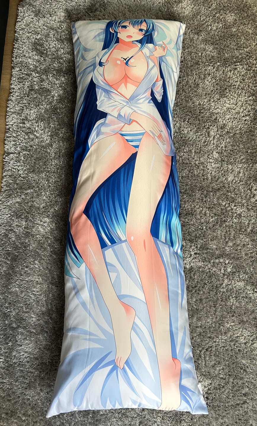 Customer photo review of Esdeath Body Pillow  Esdeath Sexy