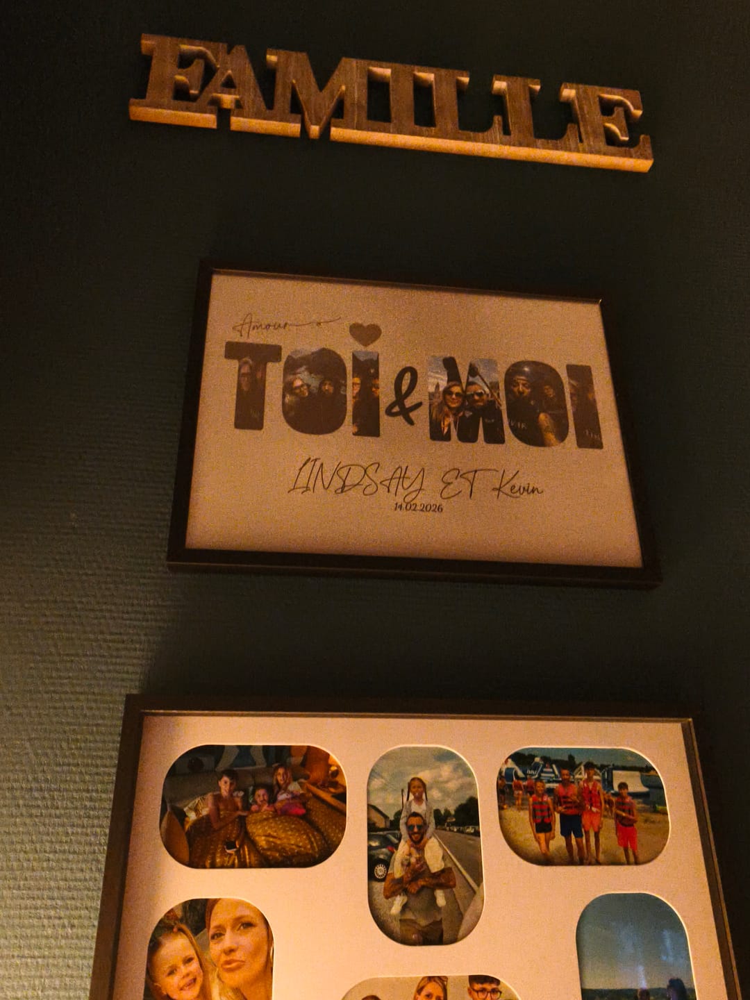 Customer photo review of Toi & Moi -  Affiche Personnalisée