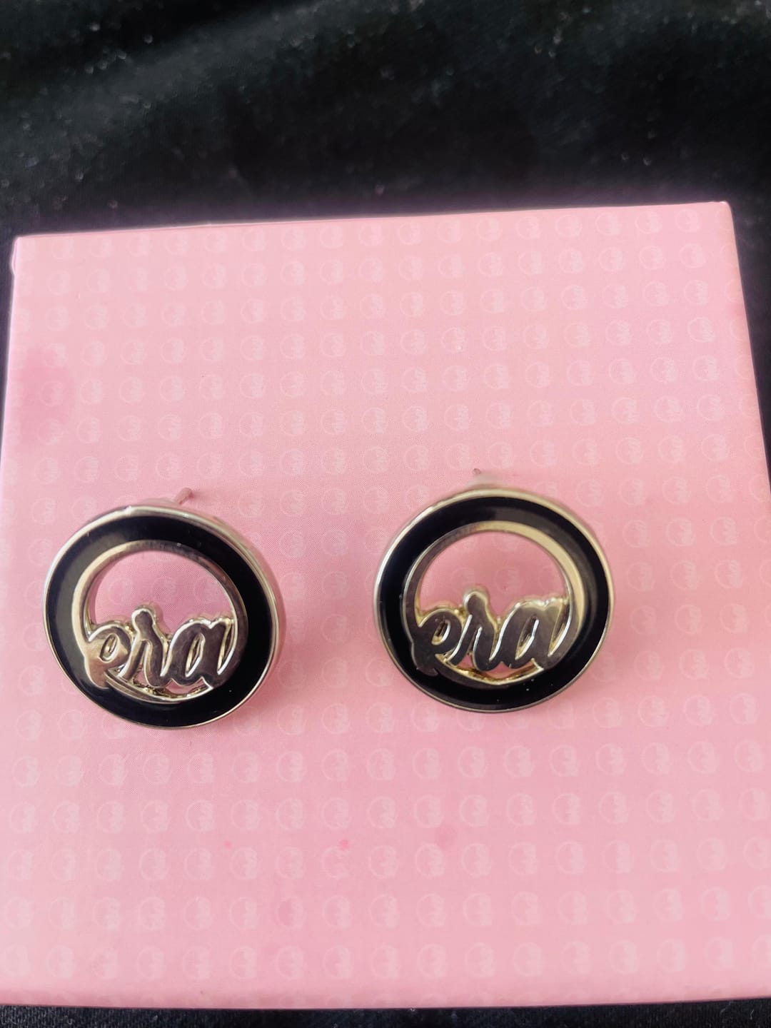 Customer photo review of Silver Diva Studs