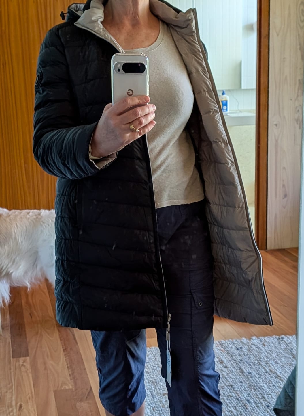 Customer photo review of Ebony x Ivory Classic Parka™