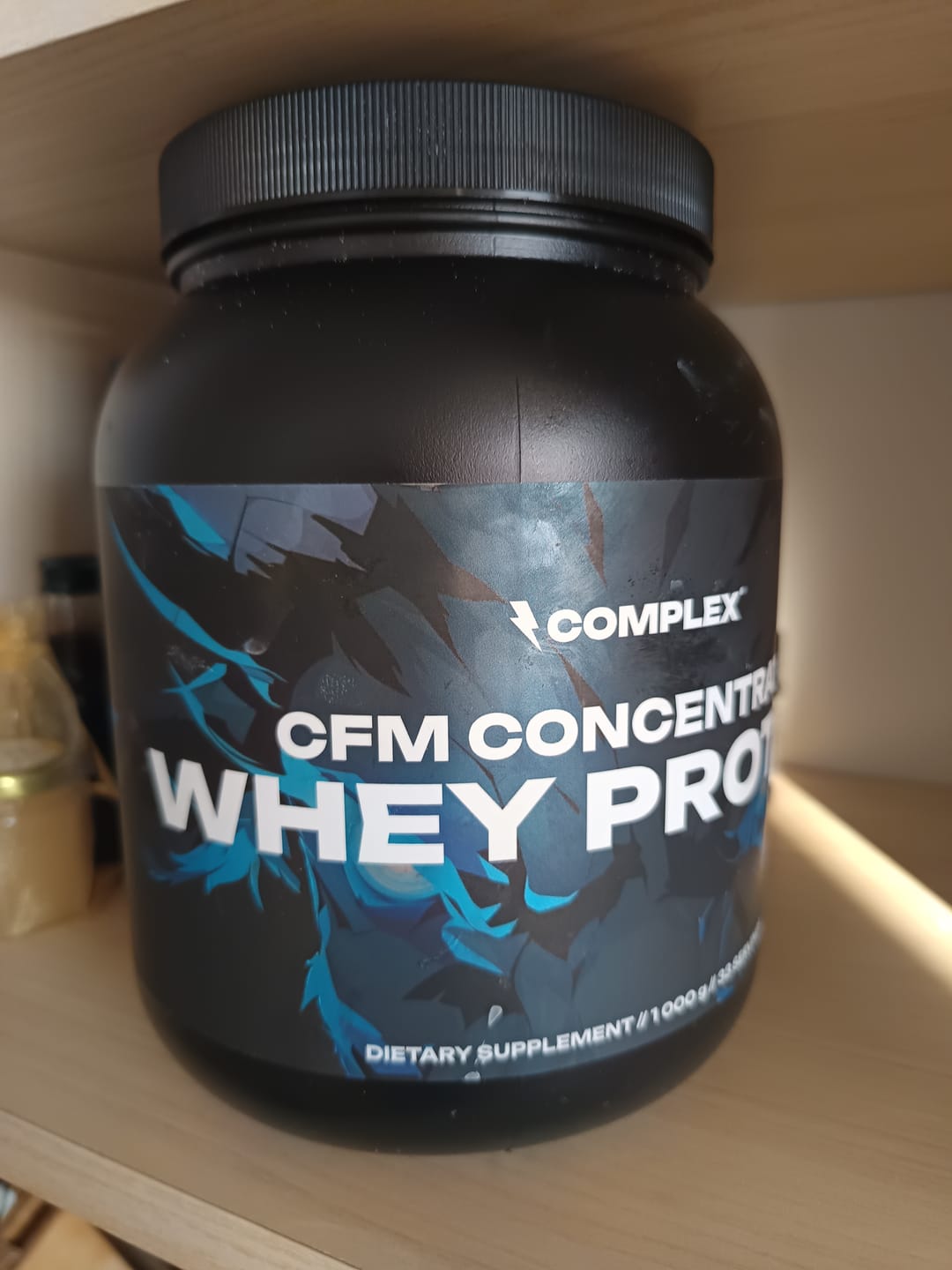 Customer photo review of CFM Whey Protein