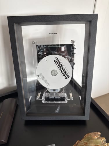 Customer photo review of M1 Music Frame CD Player