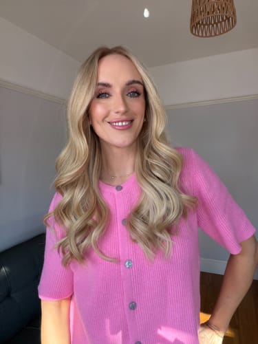 Customer photo review of Butter Blonde // The Lusta Lace Wig