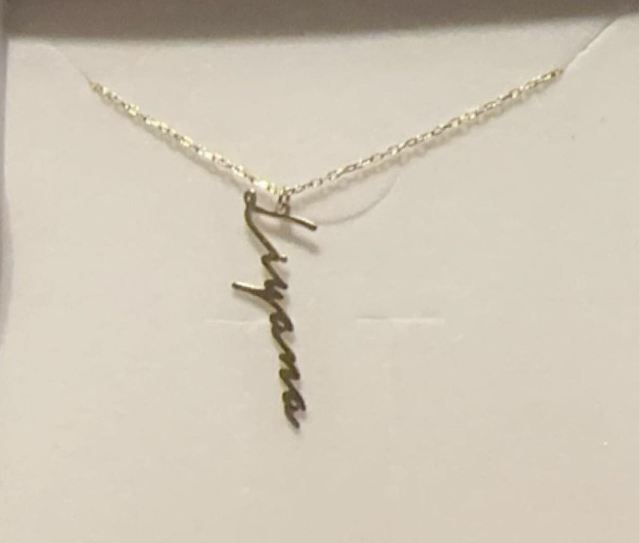 Customer photo review of Signatur Halskette