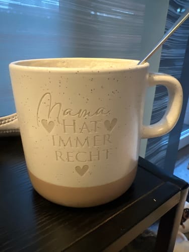 Customer photo review of Mama hat immer recht