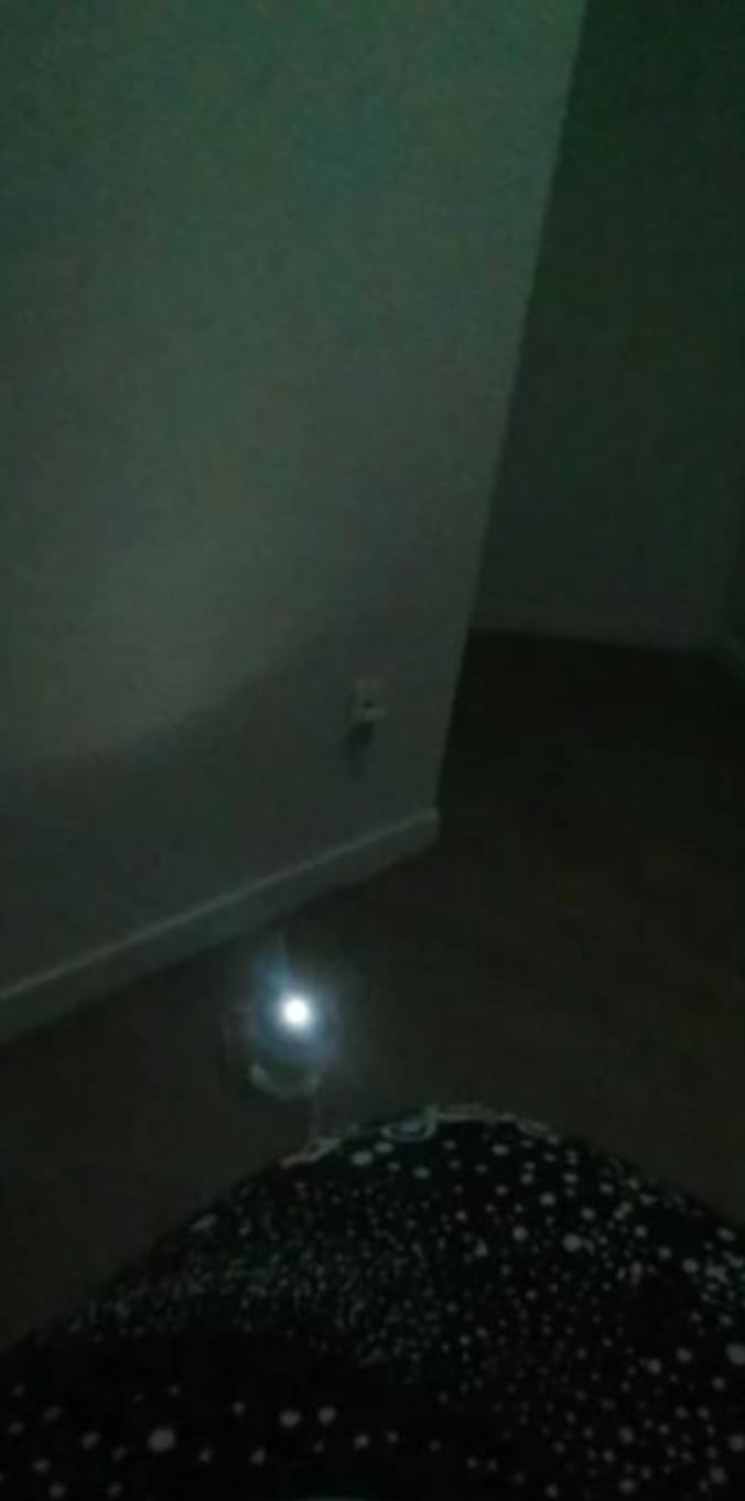 Customer photo review of Galaxy Projector 2.0 – The Ultimate Night Sky Experience