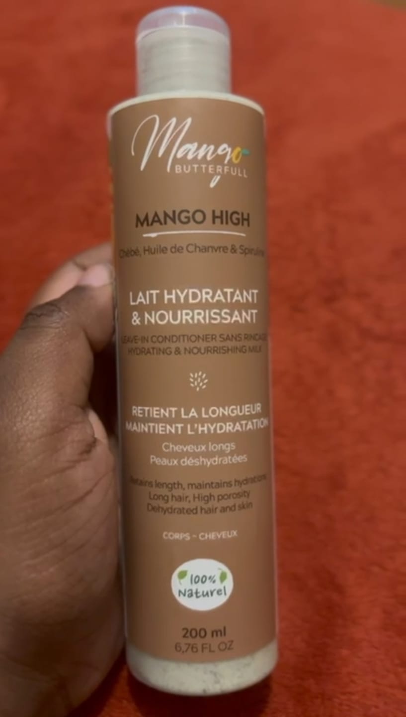 Customer photo review of Lait hydratant et nourrissant - HIGH