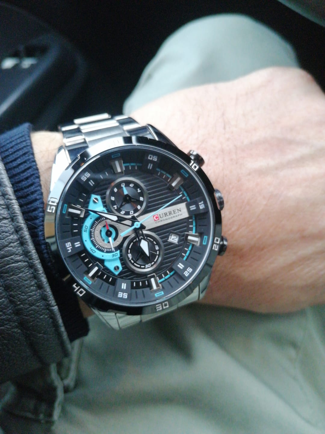 Customer photo review of Curren Madrid® orologio uomo acciaio