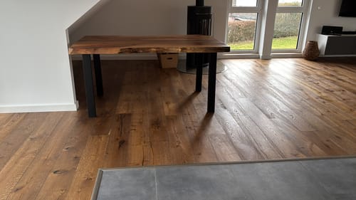 Customer photo review of U-Tischbeine 80x40mm - Umgedrehtes U mit konischer Form | 2er-Set